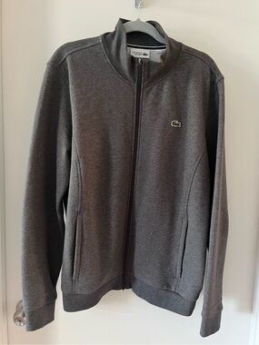 Lacoste Fleece Full-Zip Sweatshirt Jacket